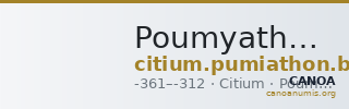 Poumyathon of Citium Citium BMC Citium 82 — CANOA