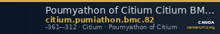 Poumyathon of Citium Citium BMC Citium 82 — CANOA