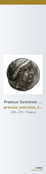 Praesus Svoronos 1890 (1972) 15-20, 40-42, 46-48 — CANOA