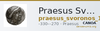 Praesus Svoronos 1890 (1972) 15-20, 40-42, 46-48 — CANOA