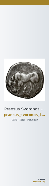 Praesus Svoronos 1890 (1972) 2 — CANOA