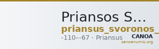 Priansos Svoronos 1890 (1972) 26 — CANOA