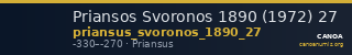 Priansos Svoronos 1890 (1972) 27 — CANOA
