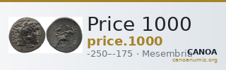 Price 1000 — CANOA