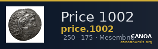 Price 1002 — CANOA