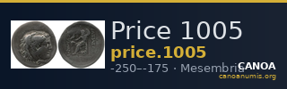 Price 1005 — CANOA