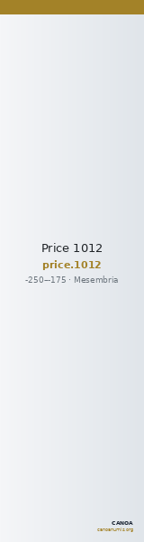 Price 1012 — CANOA