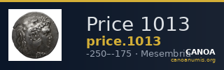 Price 1013 — CANOA