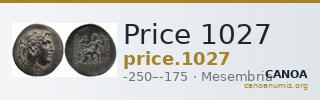 Price 1027 — CANOA