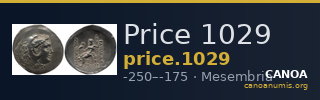 Price 1029 — CANOA