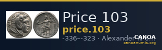 Price 103 — CANOA