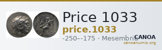 Price 1033 — CANOA