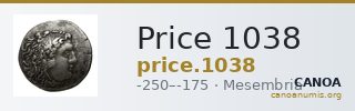 Price 1038 — CANOA