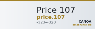 Price 107 — CANOA
