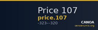 Price 107 — CANOA