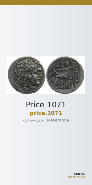 Price 1071 — CANOA