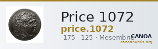 Price 1072 — CANOA