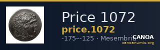 Price 1072 — CANOA
