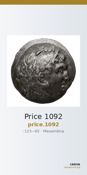 Price 1092 — CANOA