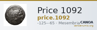 Price 1092 — CANOA
