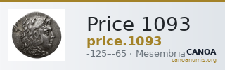 Price 1093 — CANOA