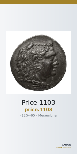 Price 1103 — CANOA