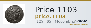 Price 1103 — CANOA