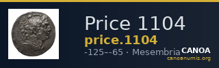 Price 1104 — CANOA