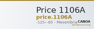 Price 1106A — CANOA
