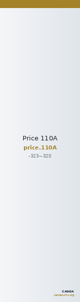 Price 110A — CANOA