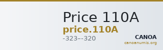 Price 110A — CANOA
