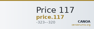 Price 117 — CANOA