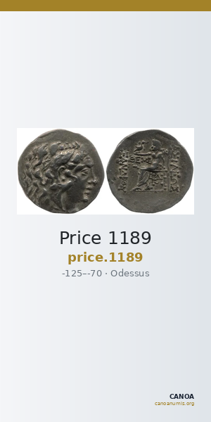 Price 1189 — CANOA