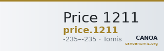 Price 1211 — CANOA