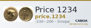 Price 1234 — CANOA