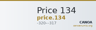 Price 134 — CANOA