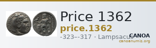 Price 1362 — CANOA