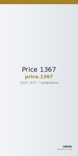 Price 1367 — CANOA
