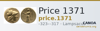 Price 1371 — CANOA