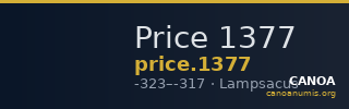 Price 1377 — CANOA