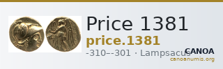 Price 1381 — CANOA