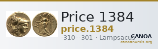 Price 1384 — CANOA