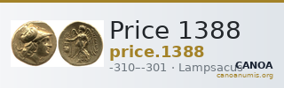 Price 1388 — CANOA