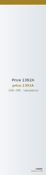 Price 1392A — CANOA
