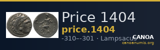 Price 1404 — CANOA