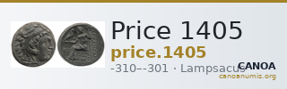Price 1405 — CANOA
