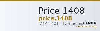 Price 1408 — CANOA