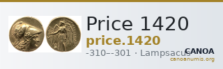Price 1420 — CANOA