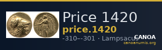Price 1420 — CANOA