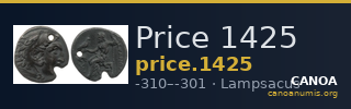 Price 1425 — CANOA